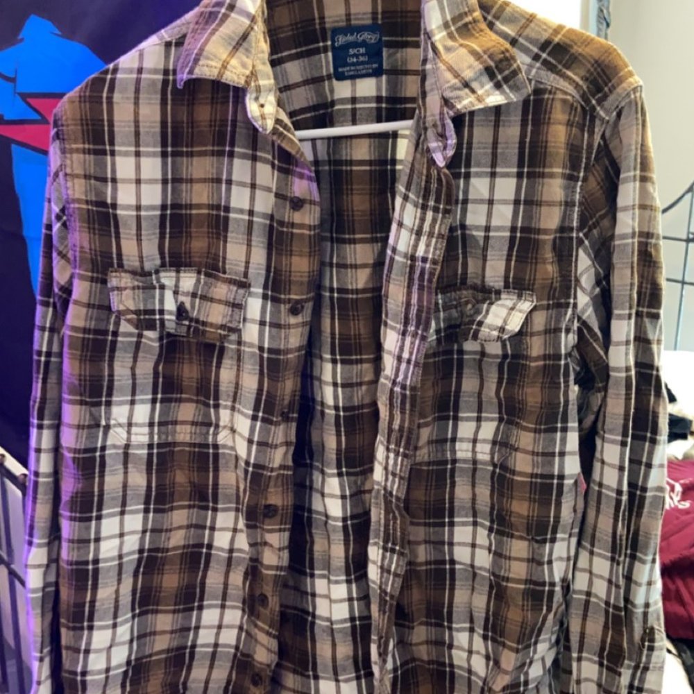 Brown Plaid Flannel